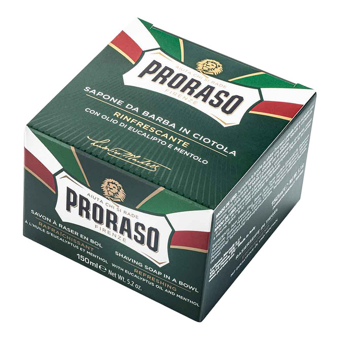 Proraso Shaving Soap in a Bowl Refreshing 150ml