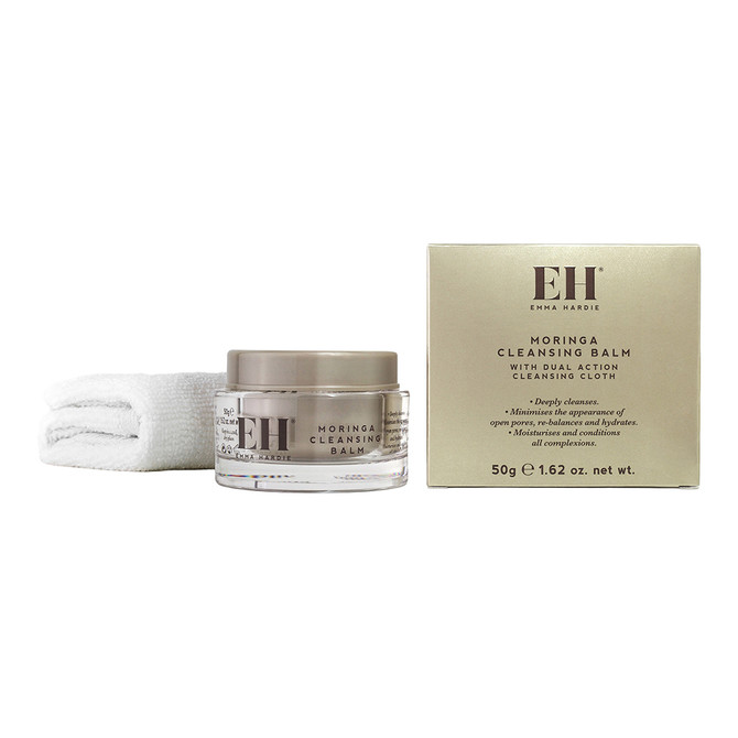Emma Hardie Moringa Balm with Dual Action Cleansing Cloth 50g