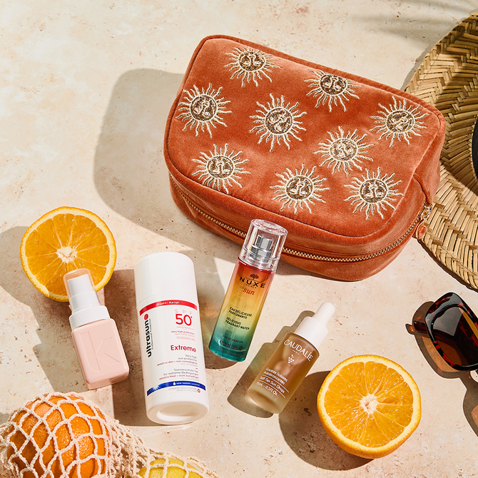 Bath & Unwind Sun-Kissed Staples Bag