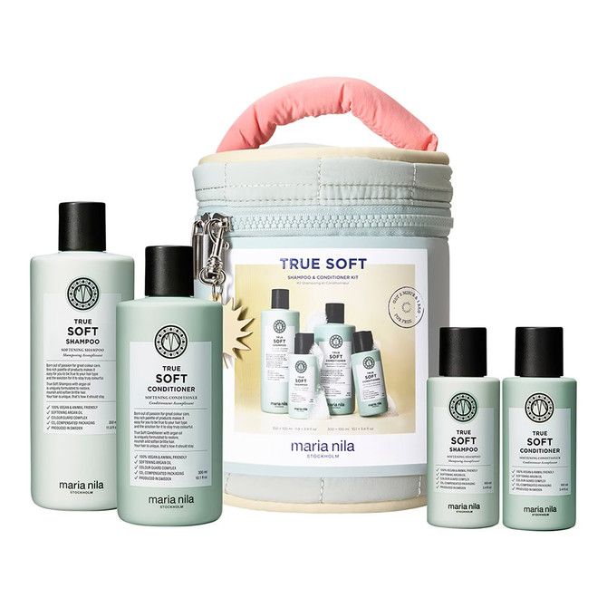 Maria Nila True Soft Beauty Bag (Worth £68)