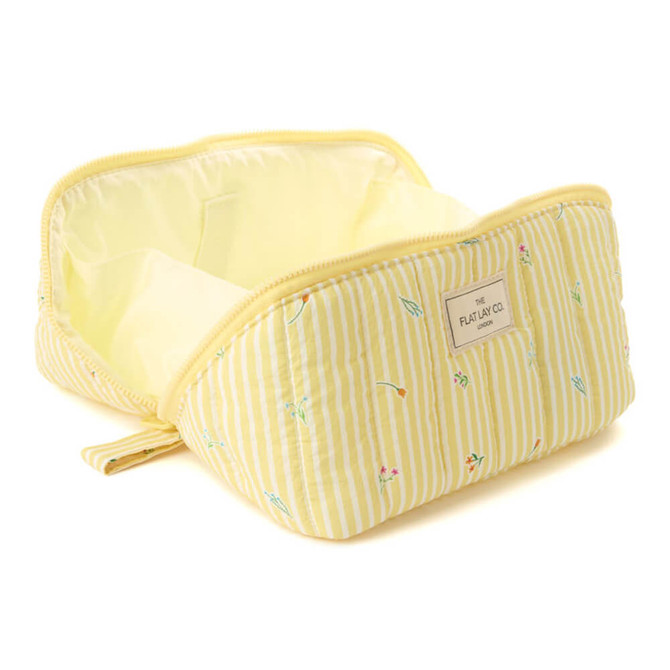 THE FLAT LAY CO. Marshmallow Makeup Box Bag - Flora