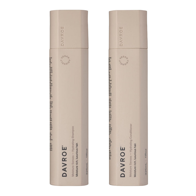 DAVROE Moisture Senses Hydrating Shampoo & Conditioner Duo