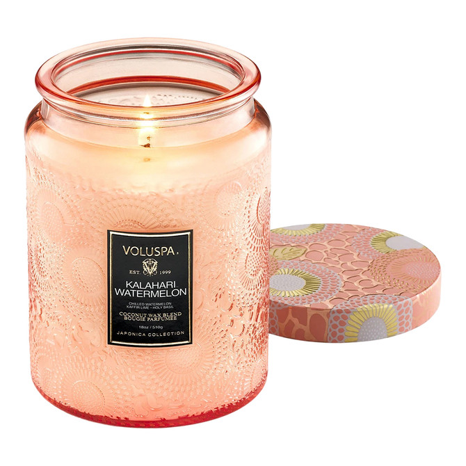 Voluspa Kalahari Watermelon Large Jar Candle