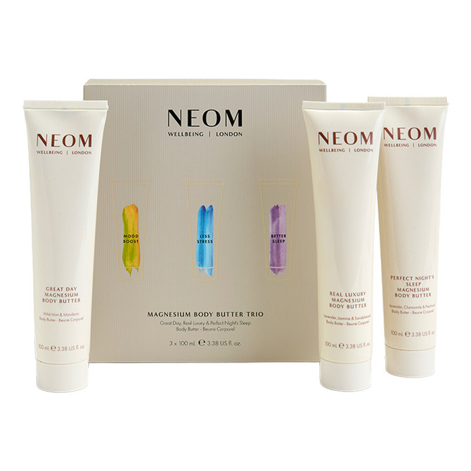 Neom Magnesium Body Butter Trio