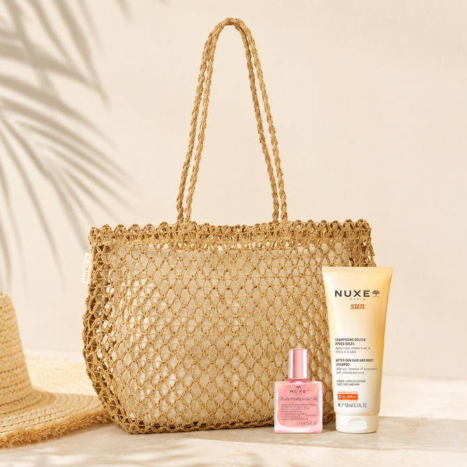 NUXE Sun & Glow Tote Trio