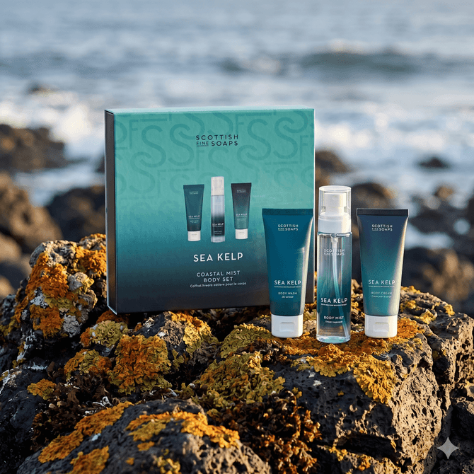 Scottish Fine Soaps Sea Kelp Coastal Mist Body Set