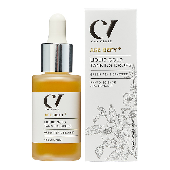 Green People Age Defy+ Liquid Gold Tanning Drops 30ml