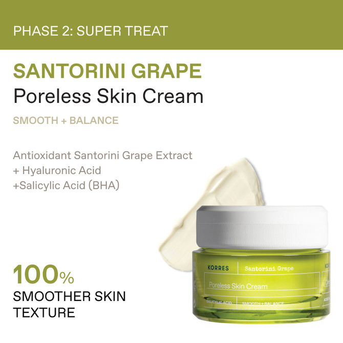 KORRES Santorini Grape Balancing & Skin Perfecting Set (Worth £66)