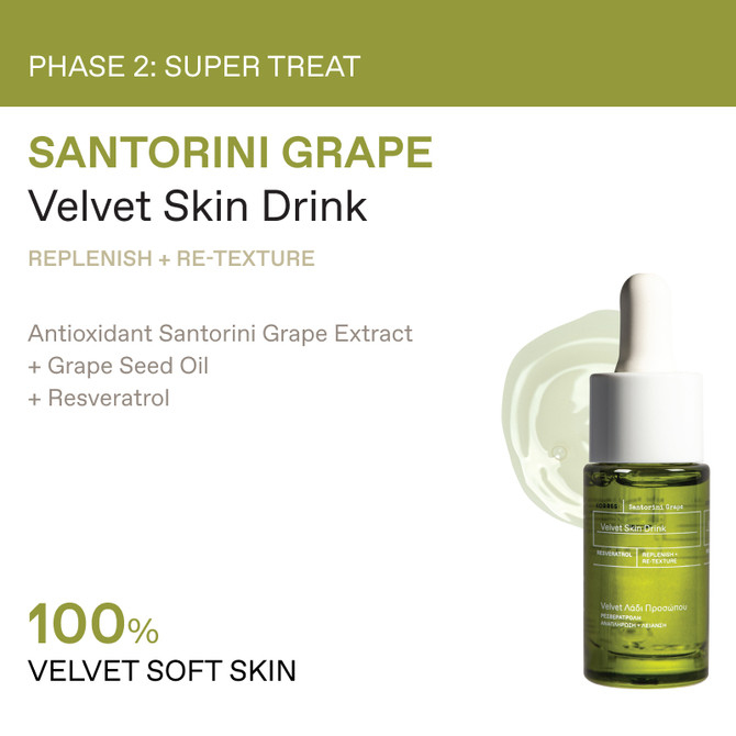 KORRES Santorini Grape Balancing & Skin Perfecting Set (Worth £66)