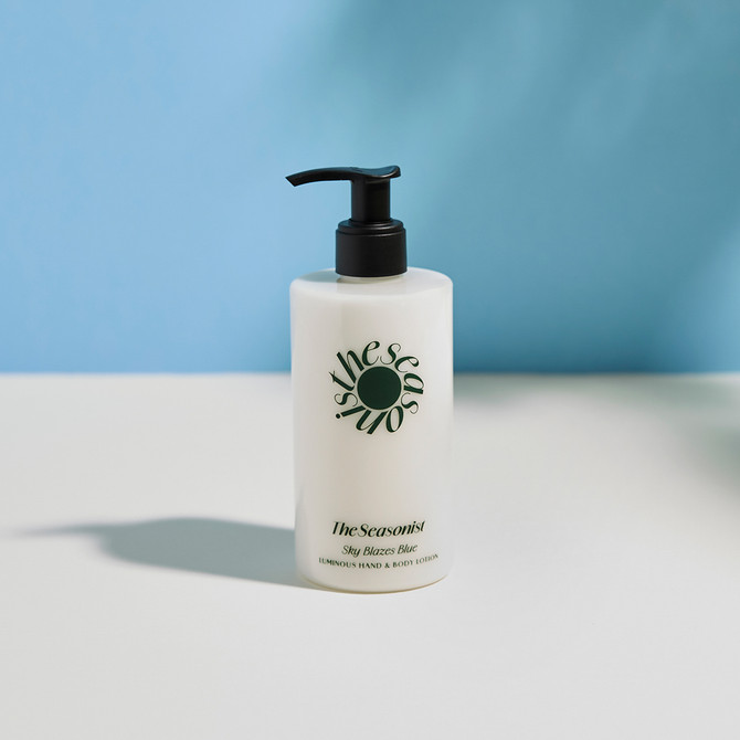 The Seasonist Sky Blazes Blue Luminous Hand & Body Lotion 300ml