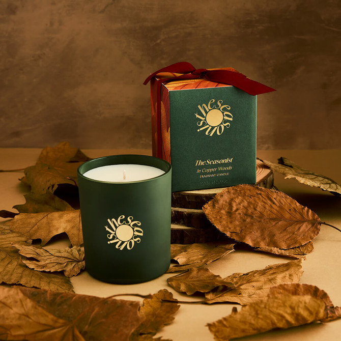 The Seasonist In Copper Woods Fragrant Candle 200g