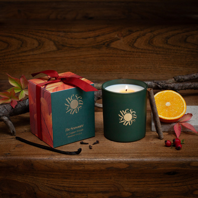 The Seasonist In Copper Woods Fragrant Candle 200g