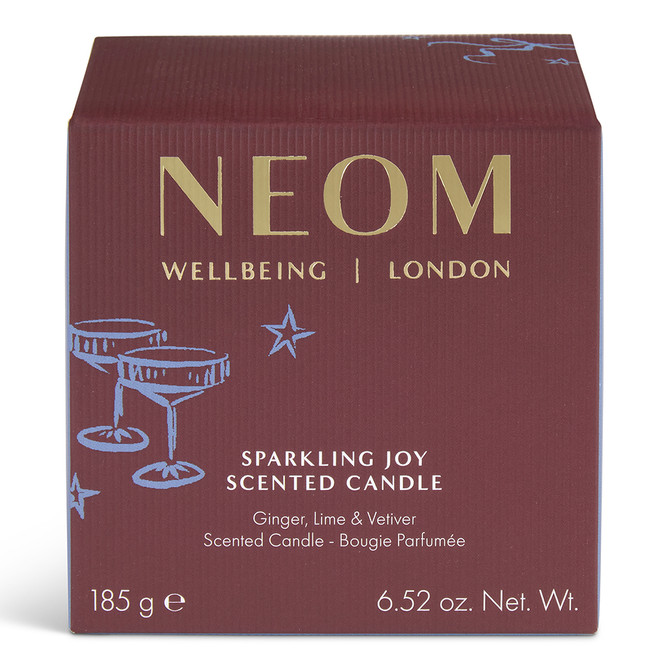 NEOM Sparkling Joy 1 Wick Candle 185g