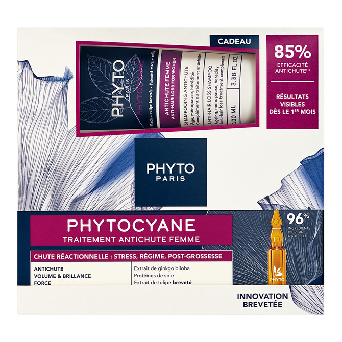 Phyto Cyan Reactional Treatment & Shampoo Kit