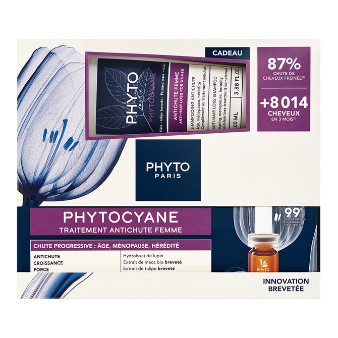 Phyto Cyan Progressive Treatment & Shampoo Kit