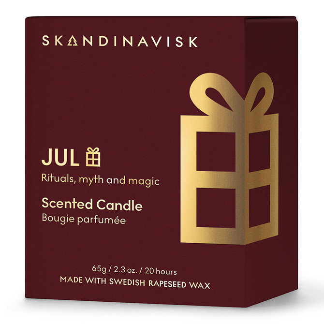SKANDINAVISK JUL Gold Symbol Scented Candle 65g