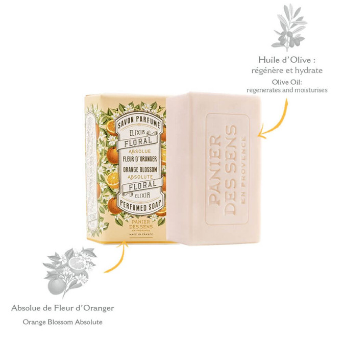 Panier des Sens Orange Blossom Perfumed Soap 150g