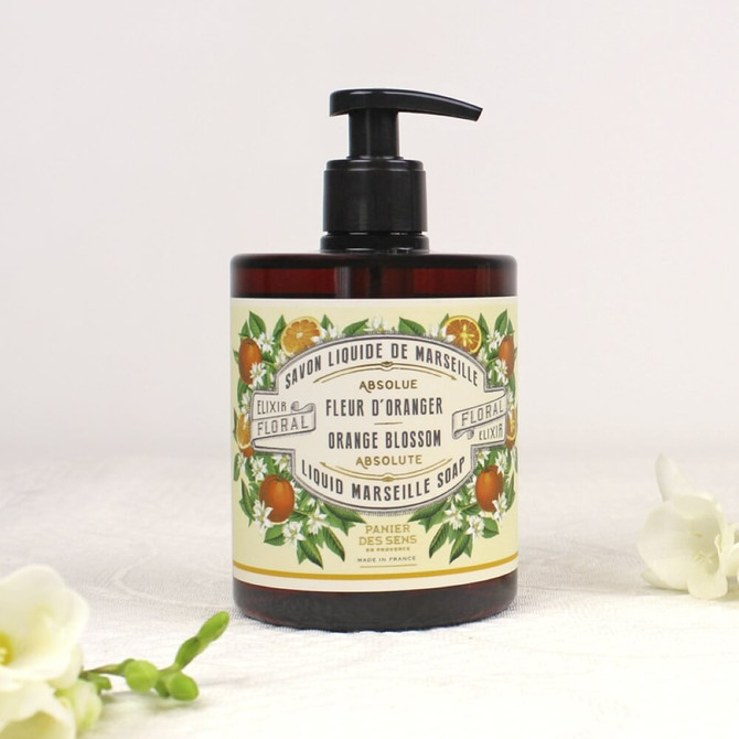 Panier des Sens Orange Blossom Marseille Liquid Soap 500ml