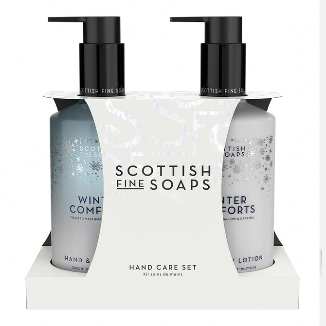 Scottish Fine Soaps Winter Comforts Hand Care Set