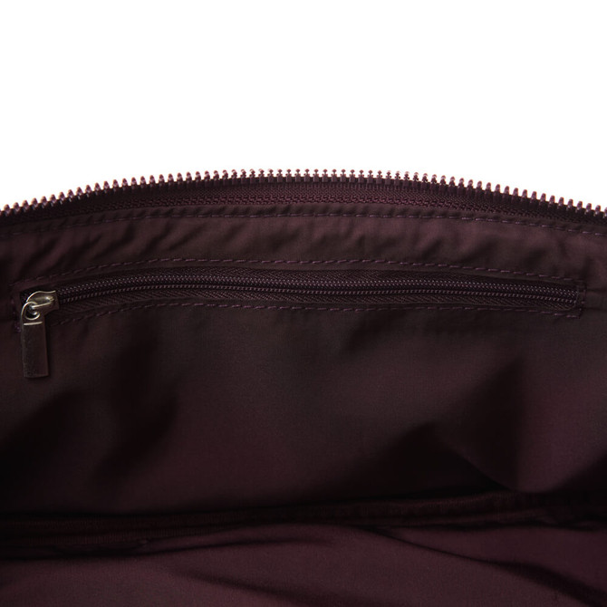 FLAT LAY LONDON Marshmallow Box Bag - Chocolate Plum Hearts