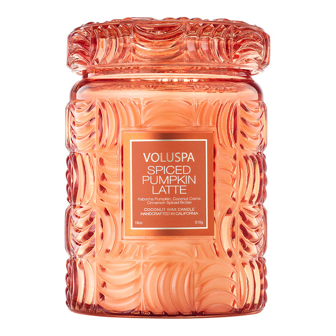 Voluspa Spiced Pumpkin Latte Large Jar Candle