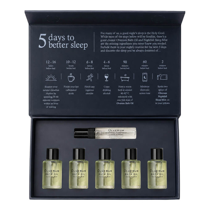 Olverum 5 Days to Better Sleep Collection