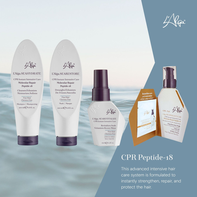 L'Alga CPR-P18 Fine Hair Beauty Bag