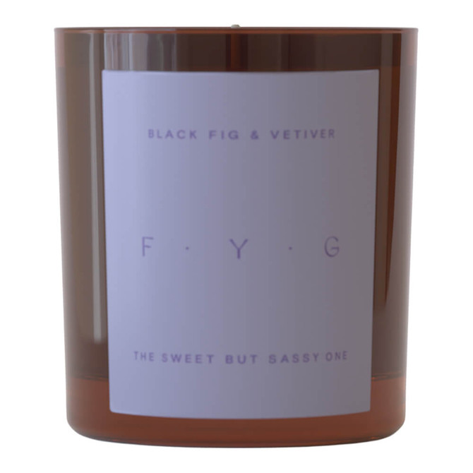F.Y.G Find Your Glow Black Fig & Vetiver Candle 250g