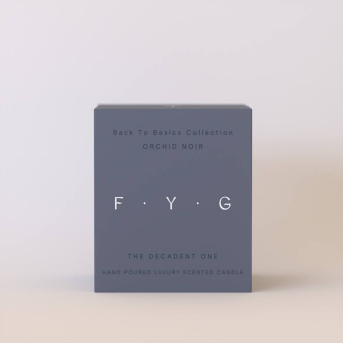 F.Y.G Find Your Glow Orchid Noir Candle 250g