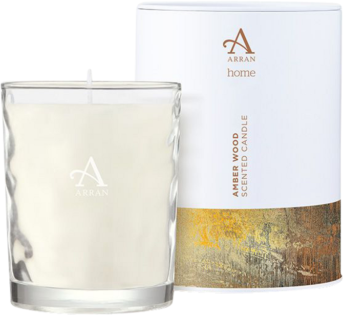 Arran Sense of Scotland Amberwood Candle