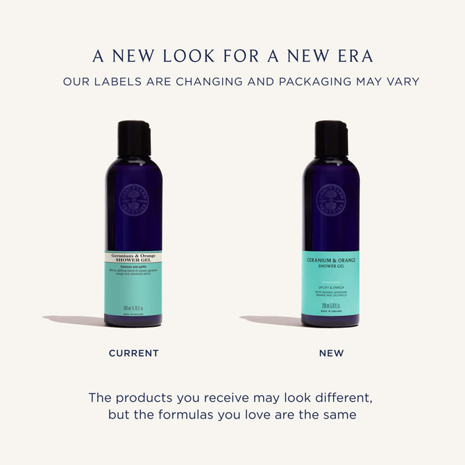 Neal's Yard Remedies Geranium & Orange Shower Gel