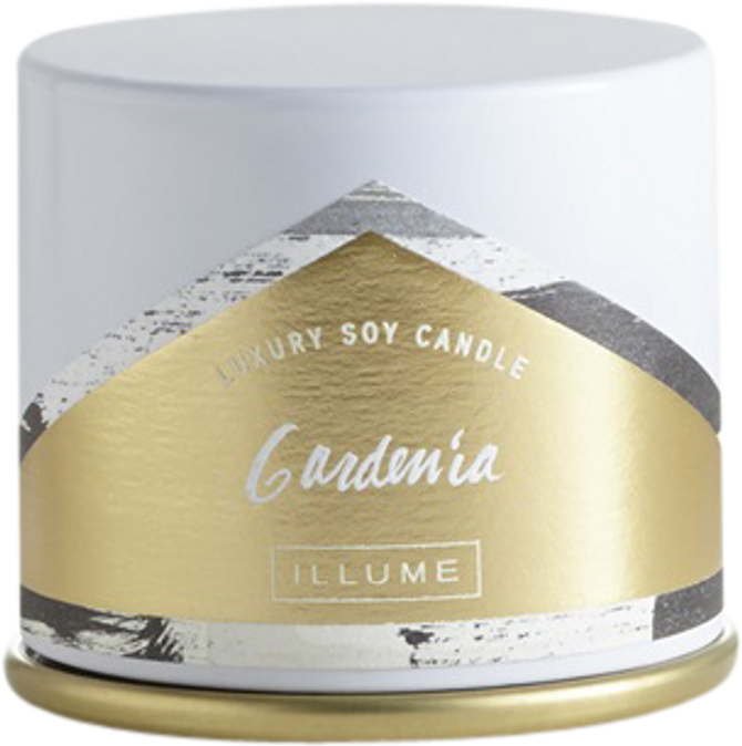ILLUME Vanity Tin Gardenia Candle - Demi Vanity Tin 110g
