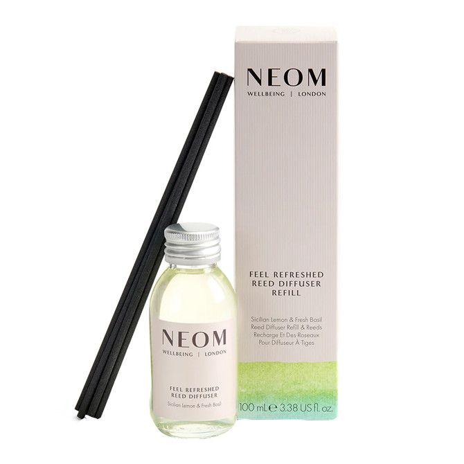NEOM Wellbeing Feel Refreshed Reed Diffuser Refill 100ml