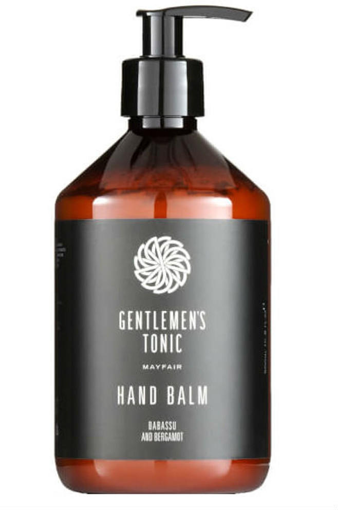 Gentlemen's Tonic Babassu & Bergamot Hand Balm - 500ml
