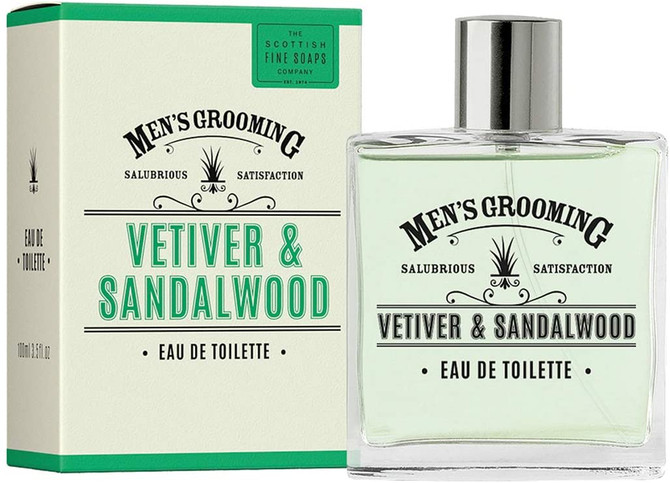 Scottish Fine Soaps Vetiver & Sandalwood Eau de Toilette