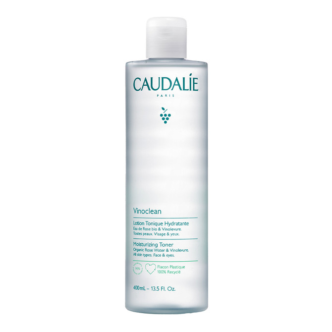 Caudalie Vinoclean Moisturising Toner with Rose Water 400ml