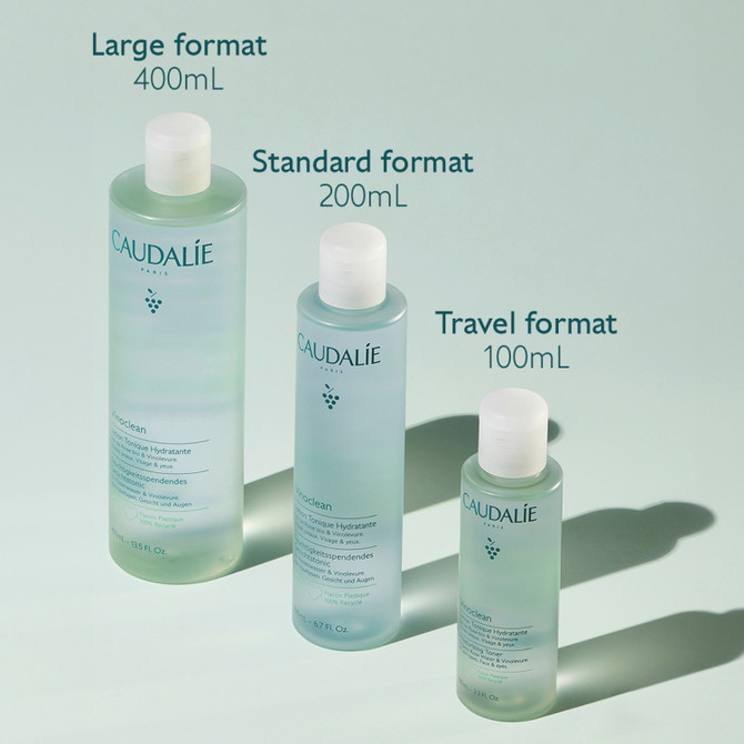 Caudalie Vinoclean Moisturising Toner with Rose Water 400ml