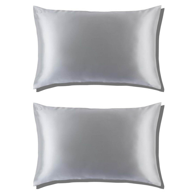 Slip Pure Silk Silver Queen Pillowcase 