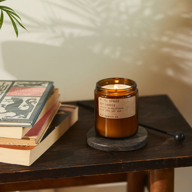 P.F. Candle Co. Spruce Standard Soy Wax Candle