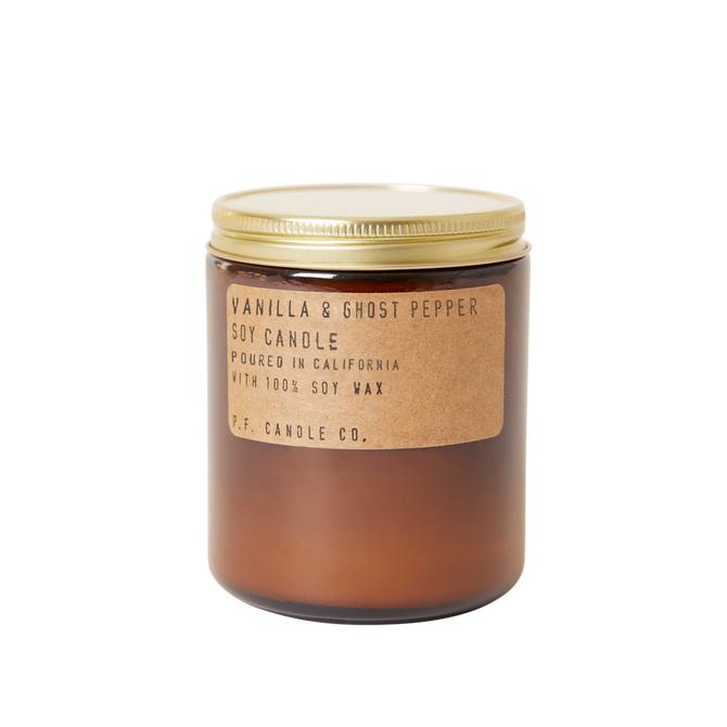 P.F. Candle Co Vanilla & Ghost Pepper Standard Soy Wax Candle