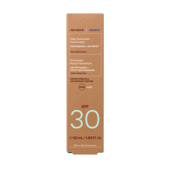 Korres Red Grape Face Sunscreen SPF30