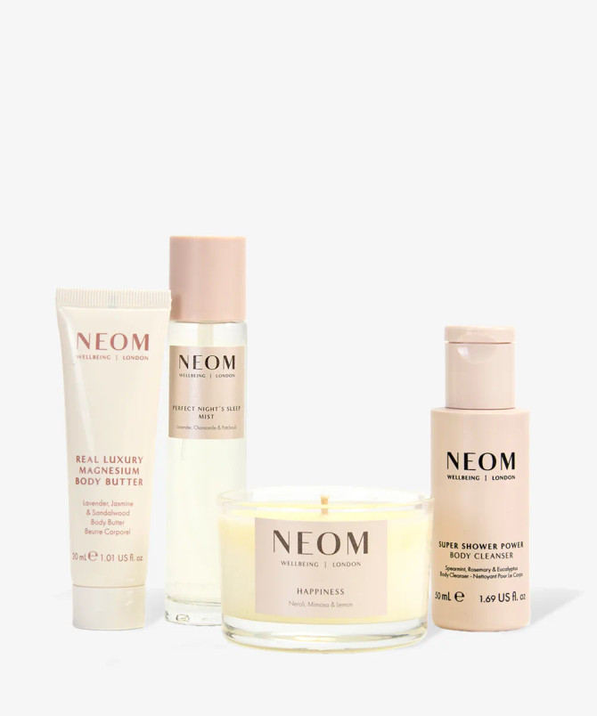 NEOM Wellbeing Discovery Collection Limited Edition products