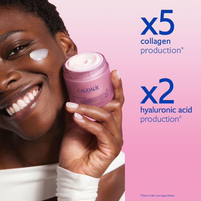 Caudalie Resveratrol Lift Retinol Alternative Firming Refillable Night Moisturiser 50ml