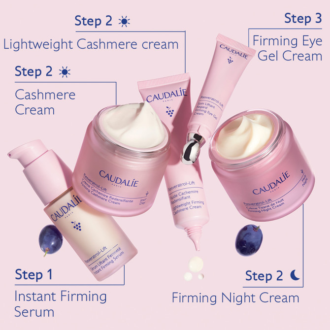 Caudalie Resveratrol Lift Retinol Alternative Firming Refillable Night Moisturiser 50ml