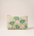 Elizabeth Scarlett Lotus Celadon Velvet Everyday Pouch