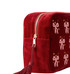 Elizabeth Scarlett Dazzling Bows Rouge Velvet Wash Bag
