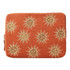 Elizabeth Scarlett Sun Goddess Velvet Rust Laptop Case - Small