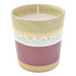 Wax Design Ceramic Boho Scented Candle 10cm - Grey & Lilac