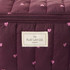 FLAT LAY LONDON Marshmallow Box Bag - Chocolate Plum Hearts