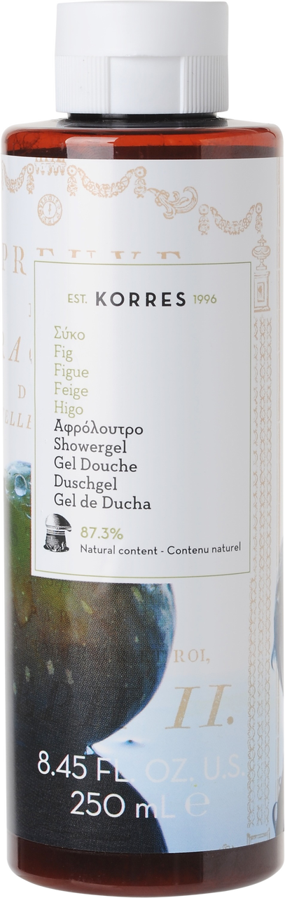 Korres Fig Showergel Bath Unwind Official Stockist